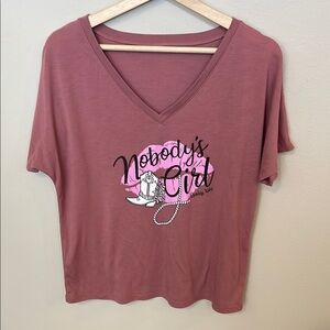 Mauve Graphic Tee